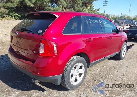 2013 Ford Edge Sel z USA, uszkodzony, nr VIN 2FMDK3JC8DBB52369